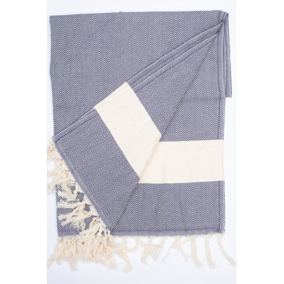Jakkele Turkish Cotton Jacquard Beach Towel