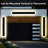 Outdoor Long Wall Lights, 2 Pack Dimmable Modern Led Wall Lighting,Black Wall Mount Long Linear Exterior Lighting Ip65 Waterproof Exterior Wall Light Fixtures For Garage Patio Porch-162326020