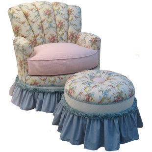 Blossoms And Bows Reclining Rocking Chair