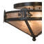 Rustic Lodge 2 - Light Flush Mount