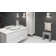 DAX Solid Surface Shower Stool