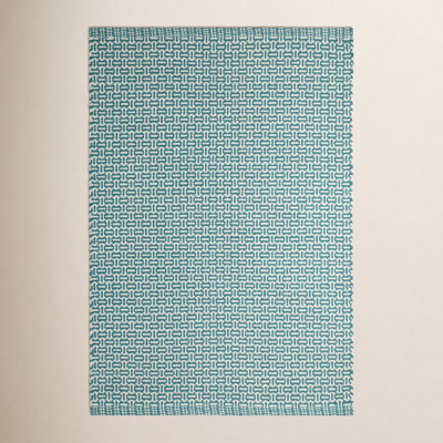 Miss Muffet Hand-Woven Geometric Cotton Rug