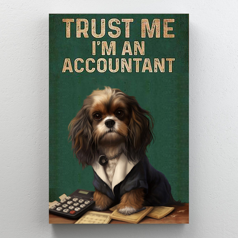 Trust Me Im An Comptant sur toile, impression, H 36 po x l 24 po x P 1,25 po