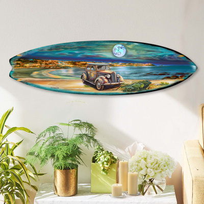 Décoration murale planche de surf
