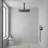 16 Inch Bathroom Luxury High Pressure Waterfall Rain Shower Head-122006080