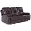 Faux Leather Reclining Sofa-26297198