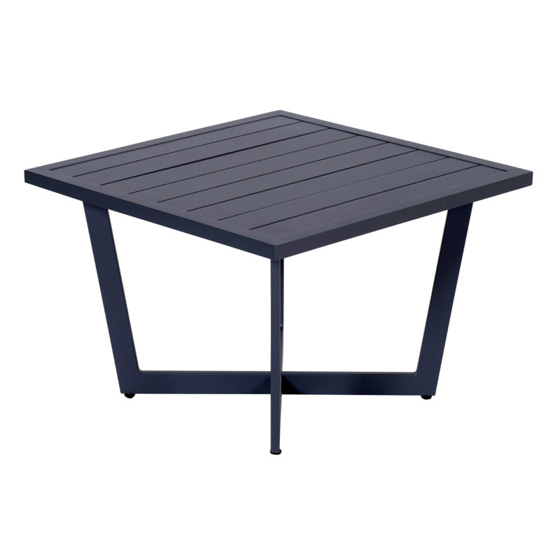 Behiye Square Outdoor Side Table , cm W cm D, 47cm H x 62.5cm W x 62.5cm D