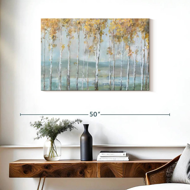Alvord Lakeview Birches, H 24 po x l 36 po