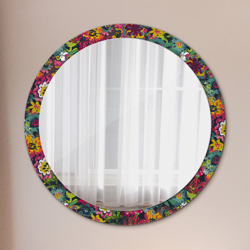 Huldar Glass Flat Wall Mirror