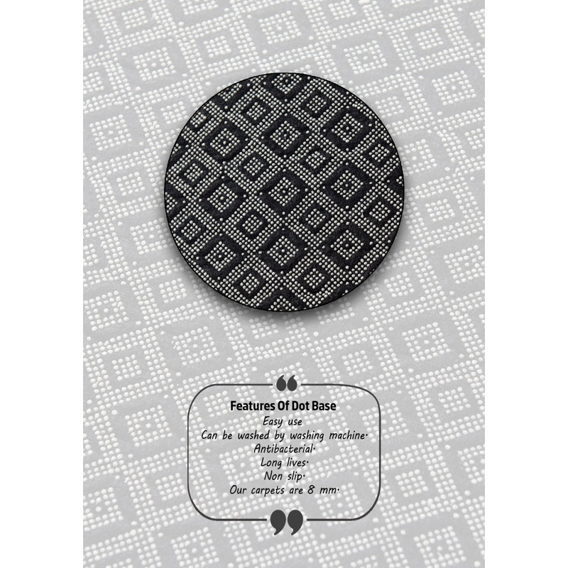Luxurious Hall Carpet, 3.3 x 6.6 ft, 100% Polyester, 0.4 in Pile Height | Antibacterial & Non-Slip Underside | Machine Washable at 86°F, 700 g/m² | Perfect for High-Traffic Areas, Soft & Durable Design
