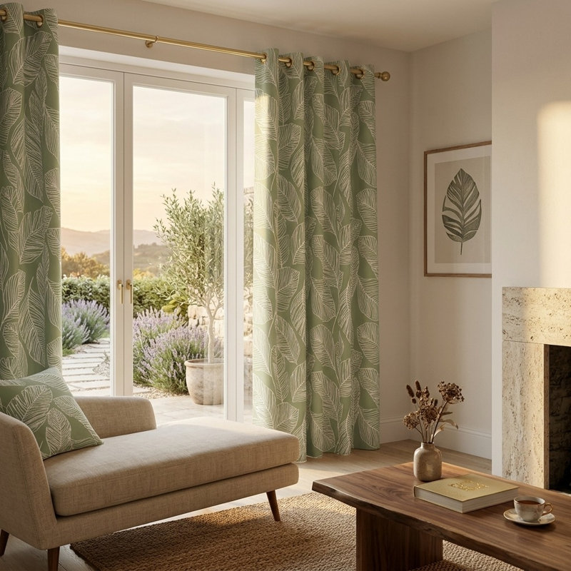 100% Cotton Sheer Curtain