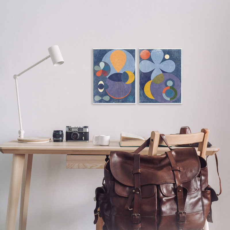  Ensemble de plaques murales rétro de formes mixtes par Victoria Barnes