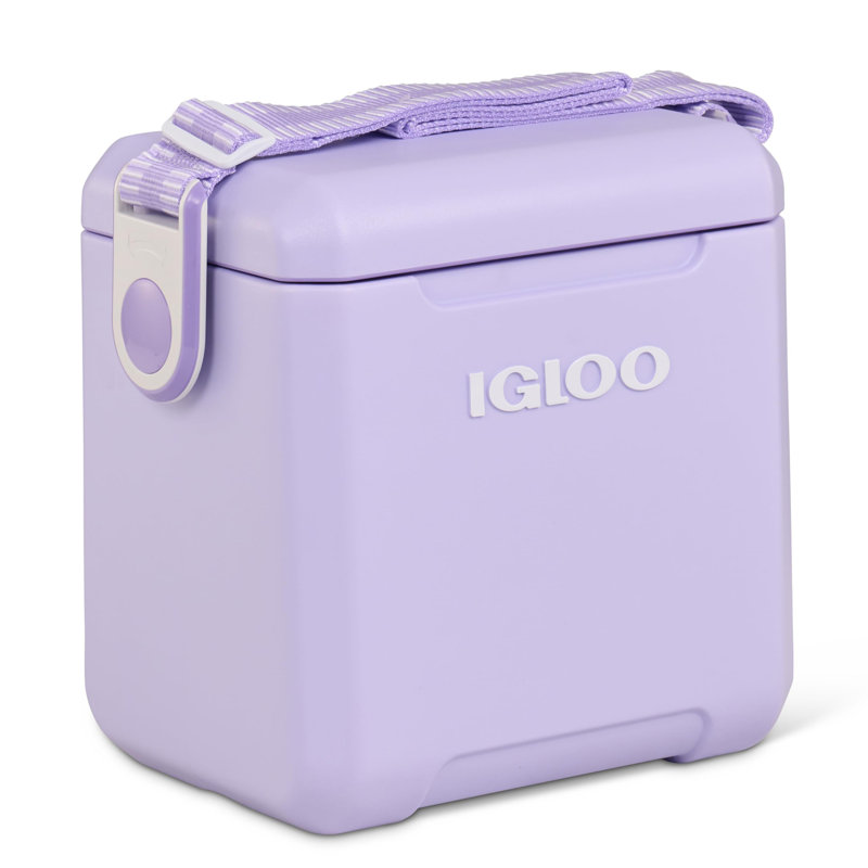 Glacière de style pique-nique à sangles 11 pte, Lilas