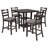 Eolus 4 - Person Trestle Dining Set-665579936