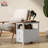 End Table with Charging Station, USB Ports, Drawers and Shelf-111178332