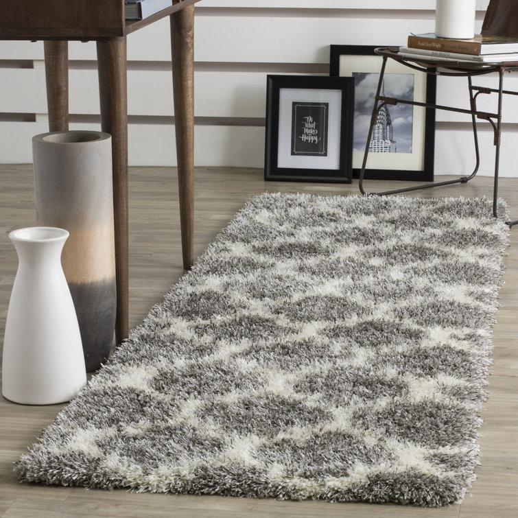 Bertl Sgm-Montreal Shag Performance Geometric Rug