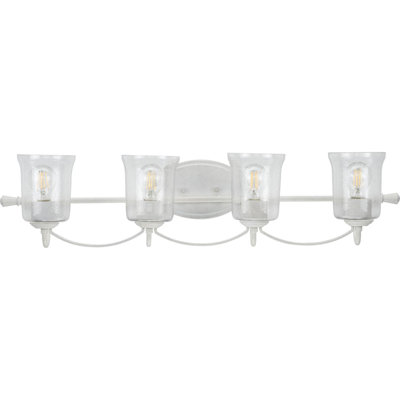Éclairage pour meuble-lavabo 4 lumières Ermengarda
