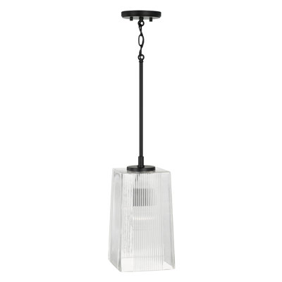 Luminaire suspendu simple à 1 lumière Kayda