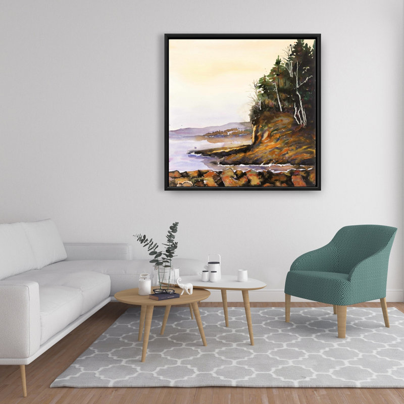 «Peaceful Lake» sur toile