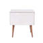 Table de chevet avec rangement 2 tiroirs