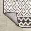 Tapis intérieur / extérieur crème / noir Hiiaka-1219475688