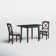 Aitana 3 - Piece Extendable Dining Set
