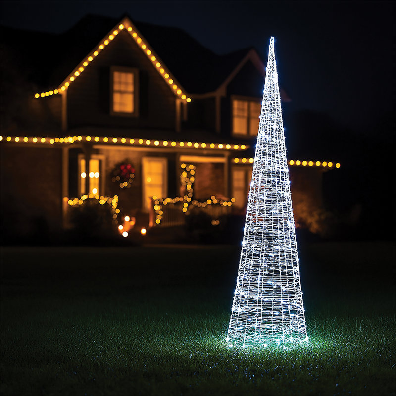 LED Indoor / Outdoor Lantern, 120cm H x 27cm W x 27cm D