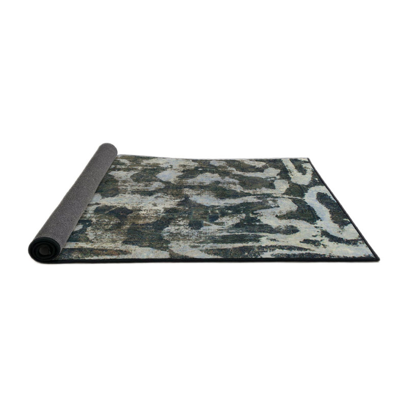 Abstract Indoor Rug, Round 8'