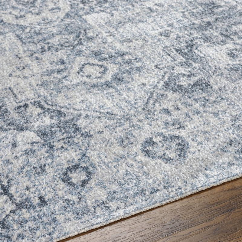 Oceana Oriental Gray Area Rug, Rectangle 9' x 12'