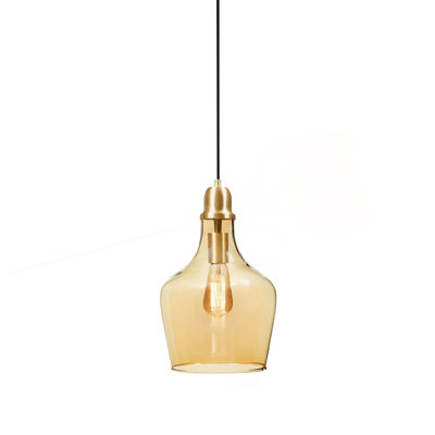Luminaire suspendu en forme de cloche Auburn