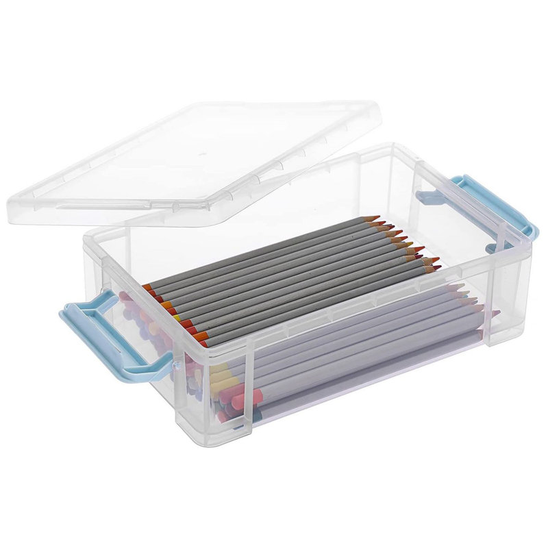 Hokku Designs Plastic Craft Case, Blue