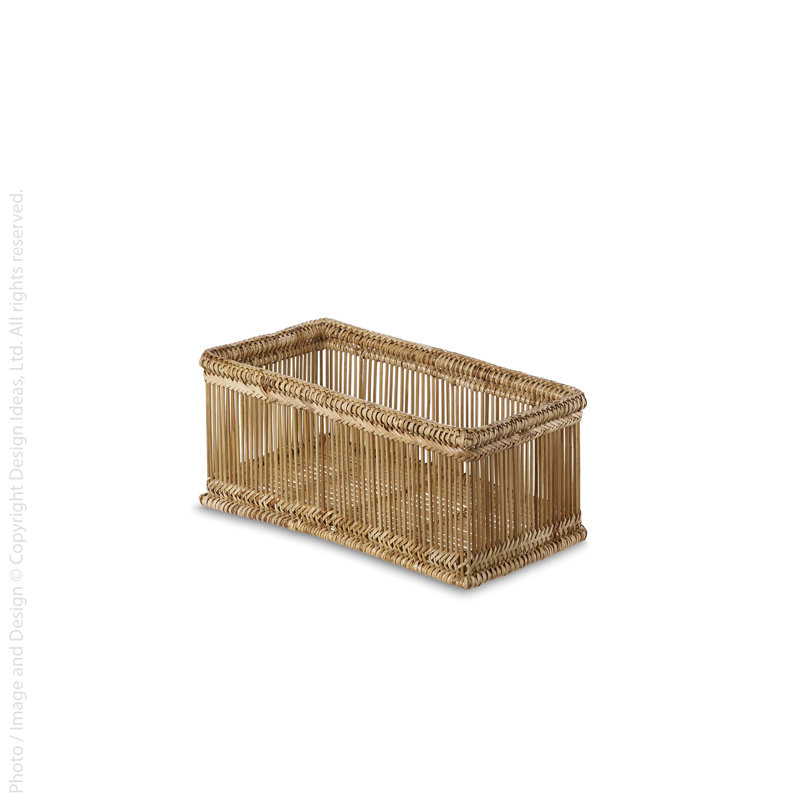 Panier en osier Liana