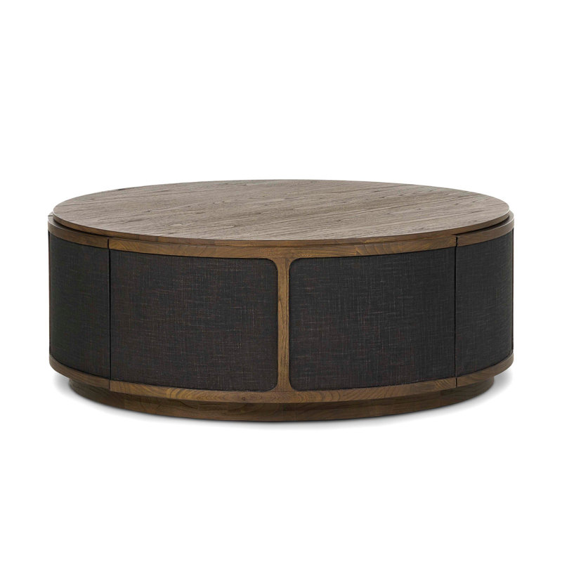 Bertie Coffee Table-Black Linen