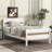 Twin Bed with Headboard and Footboard-2120954607