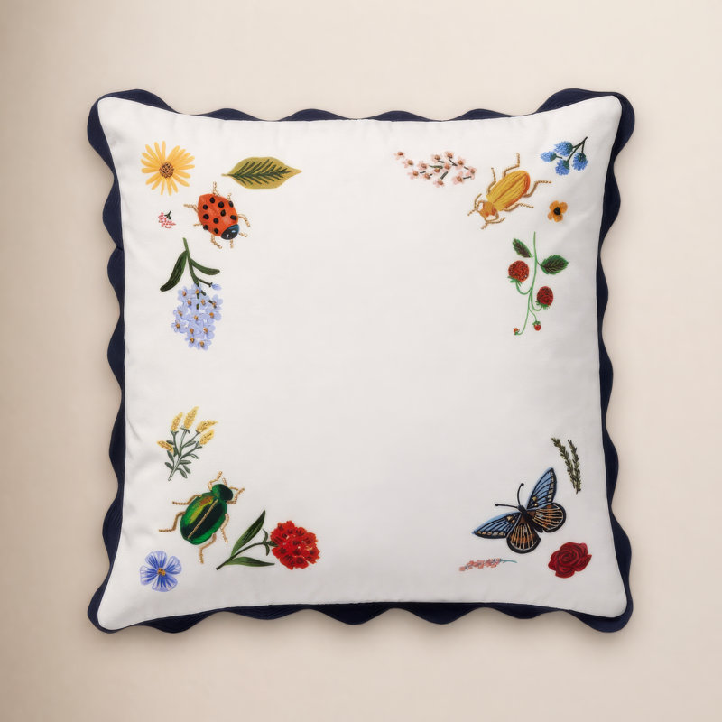 Rifle Paper Co. x Loloi Curio Pillow, Down
