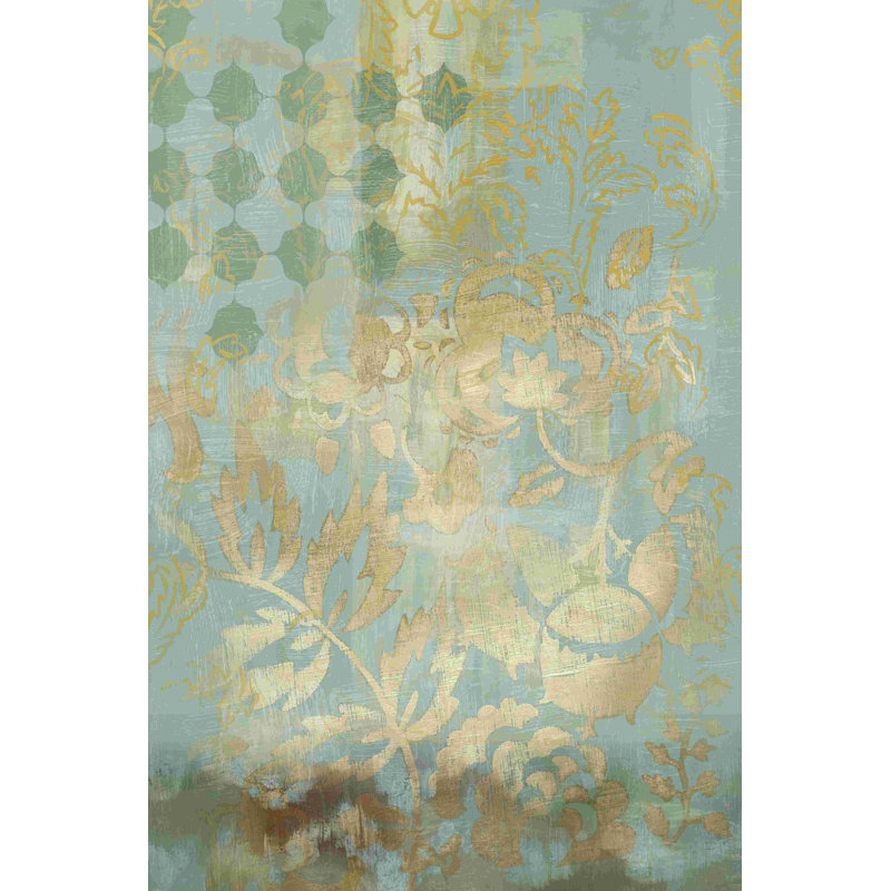 Tapisserie dorée II, H 18 po x l 12 po