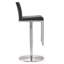 Upholstered Adjustable Height Counter Stool with Metal Frame-1881748251