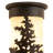 Jamarria Steel Flush Mounted Sconce