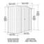 Globel 6 X 3 Apex Green Metal Shed-120901547