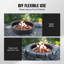 Round Smokeless Outdoor Fireplace-1391126711