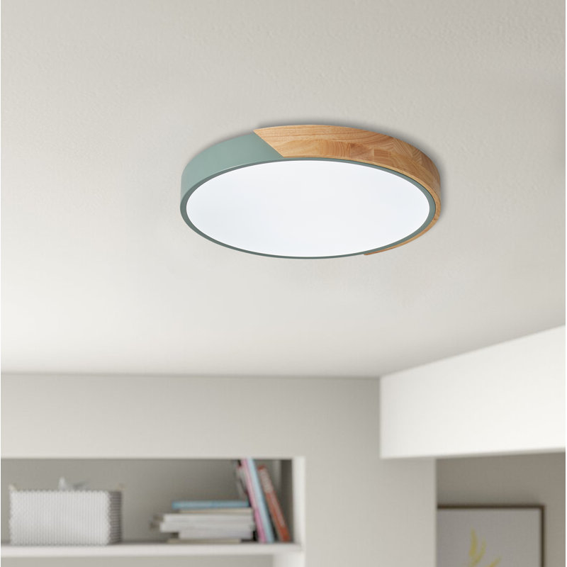Plafonnier encastré à intensité variable à DEL à intensité variable Luler Simply Design, H 1,97 po x l 15,75 po x P 15,75 po