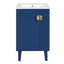 Ensemble de meuble-lavabo sur pied 20 po avec lavabo en céramique-914637537