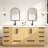 Carla Freestanding Bathroom Vanity with Double Sink-676853685-676853689