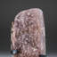 Druzy Crystal Cluster On Metal Stand