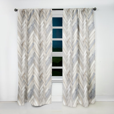 Nordic Elegance Velvet Blackout Single Curtain Panel