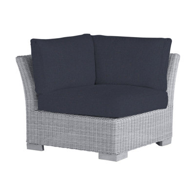 Club Woven Patio Lounge Chair with Cushions