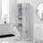 Modern Tall Storage Cabinet - Adjustable Shelves, Soft-Close Hinges, Perfect for Home Organization-748409181