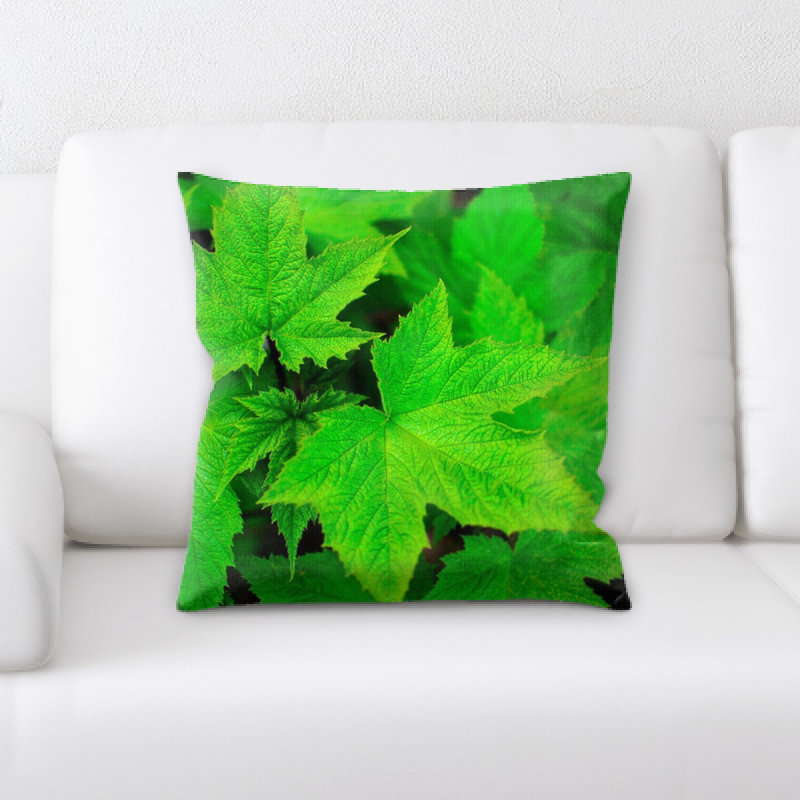 Microsuede Throw Pillow