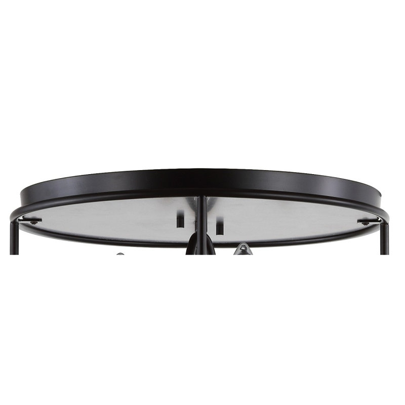 Plafonnier encastré cylindrique en cage à 4 lumières de 16 po Reidy