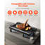 Plaque de cuisson rectangulaire réversible en fonte pour barbecue-111170519